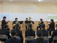 愛媛ブラス・フェス　アウトリーチ①